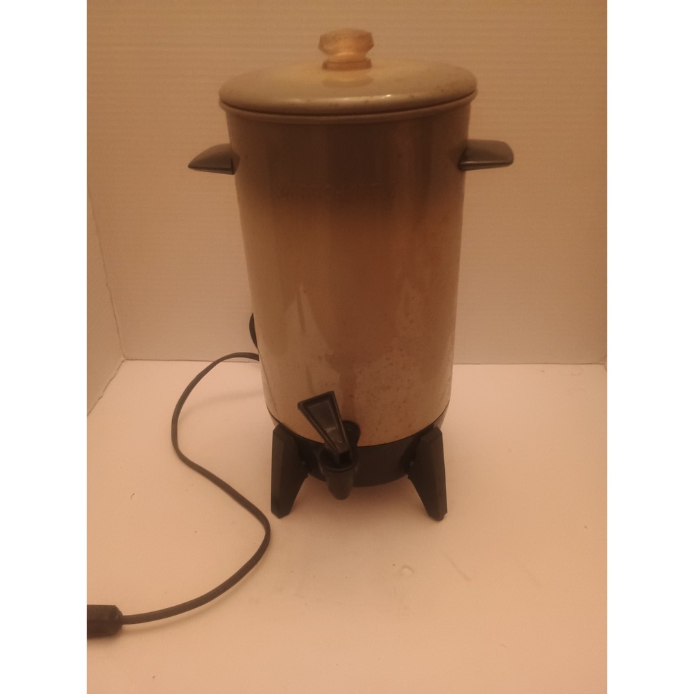 Vintage Micro -Matic Colormode Electric Perculator